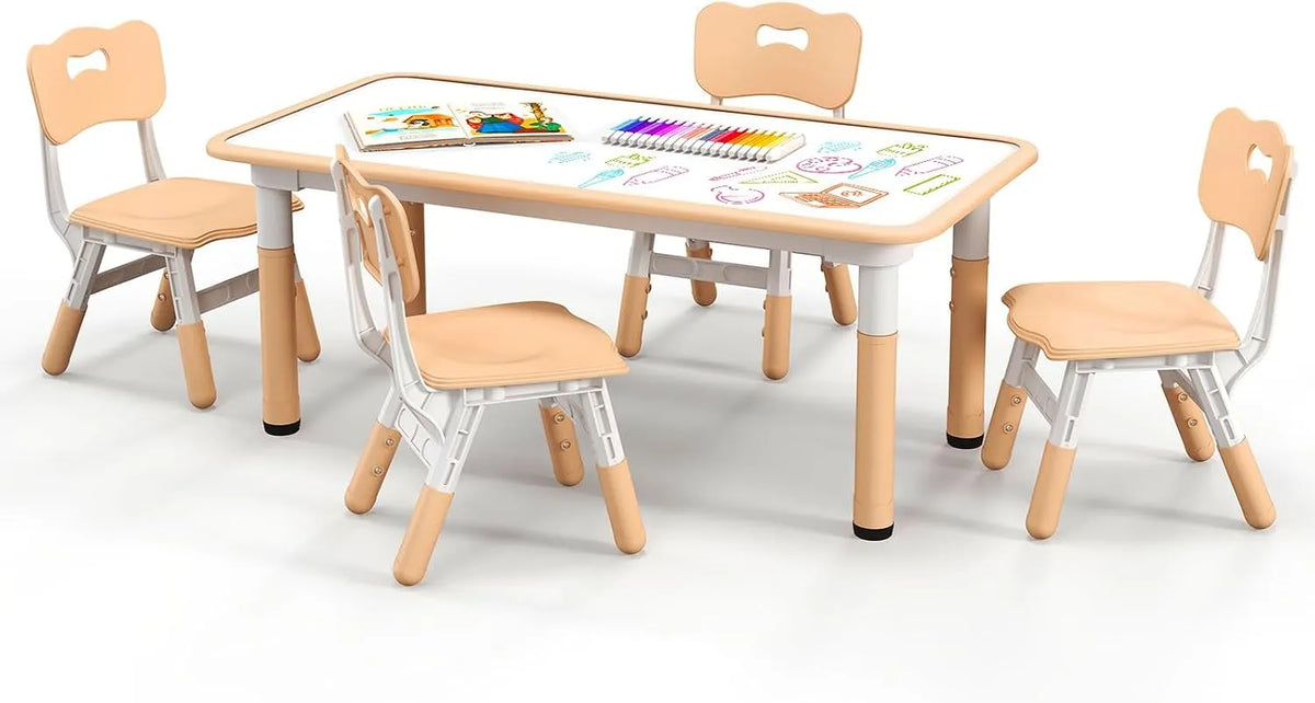 Bureau et table informatique — pour enfant, réglable, hauteur réglable