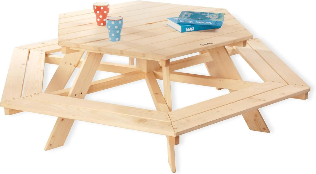 Pinolino Pique-Nique-Table – en bois