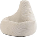 Icon Dalton Pouf Velours Côtelé – en velours côtelé, beige