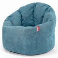 Chaise – avec dossier, bleu