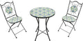 Salon de jardin et ensemble lounge — bleu