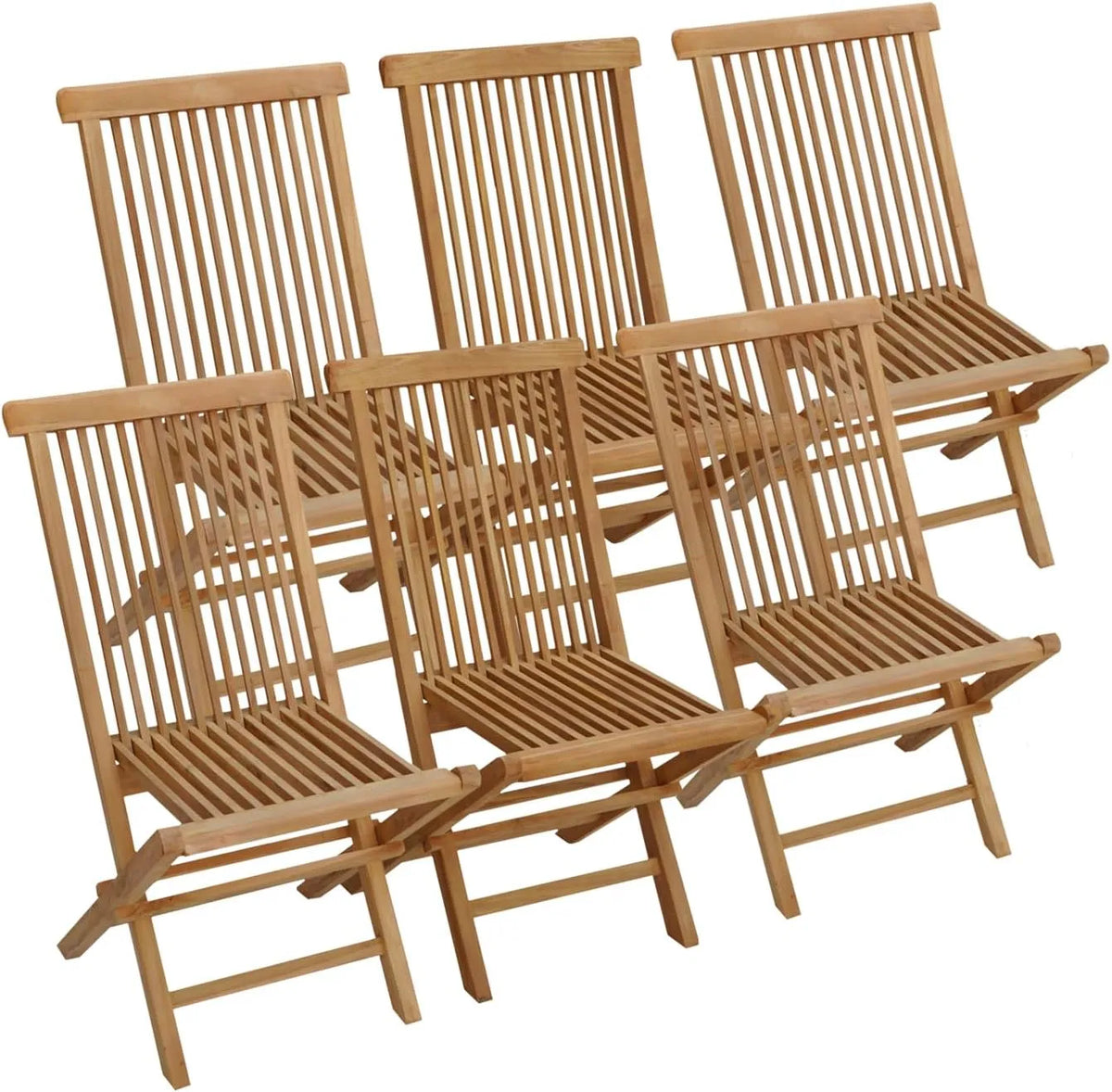 Chaises de jardin – Lot de 6