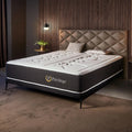 Matelas – respirant, rembourrage en mousse, isolé, 160 × 200, 30 cm, bleu
