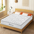 Matelas — respirant, rembourrage en mousse, 140 × 190 cm, 28 cm, bleu