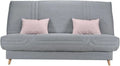 Clic clac Mona 3 Places — revêtement en tissu, gris, BULTEX P 95