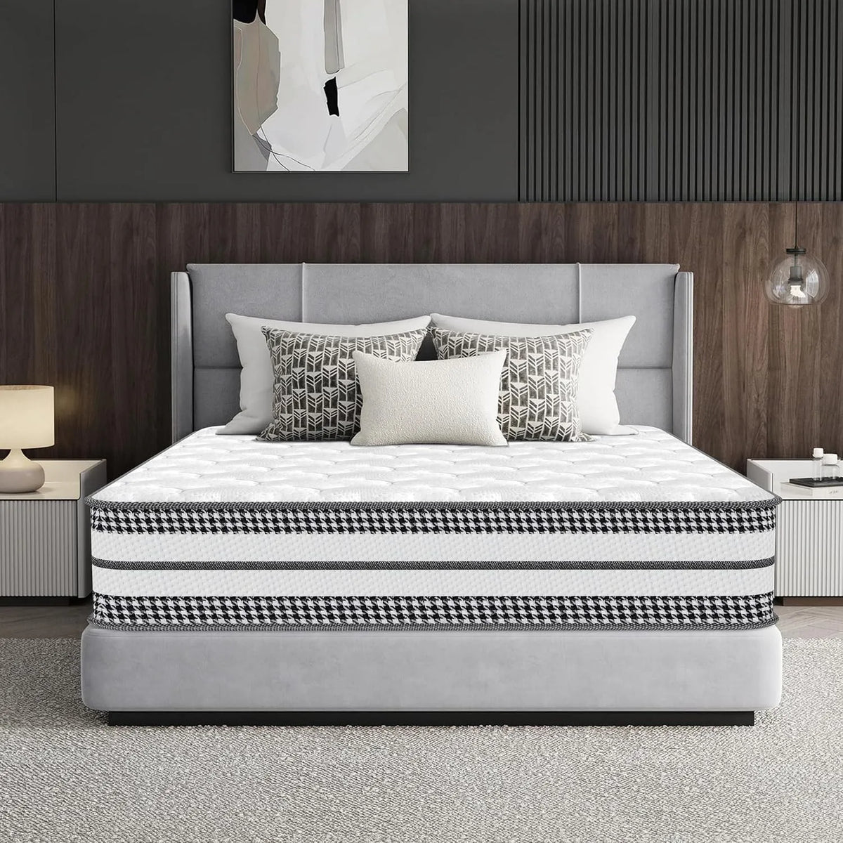 Matelas — respirant, rembourrage en mousse, 90 × 200 cm, 25cm