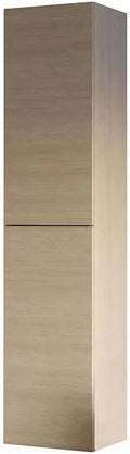 Colonne Suspendue 160 cm en chêne Naturel — Hémi, 2 Portes