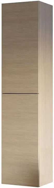 Colonne Suspendue 160 cm en chêne Naturel — Hémi, 2 Portes
