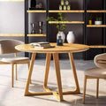 Table à manger et table de salle à manger – en bois, en bois massif, en métal