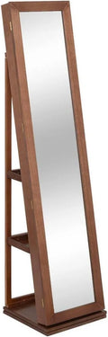 Armoire de rangement: en bois, marron