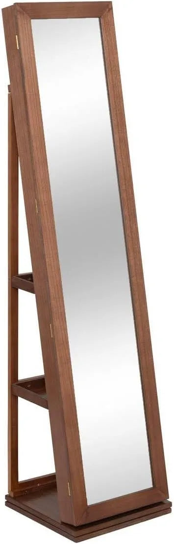 Armoire de rangement: en bois, marron