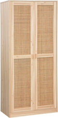 Armoire de rangement: en bois, avec rangement, 2 Portes