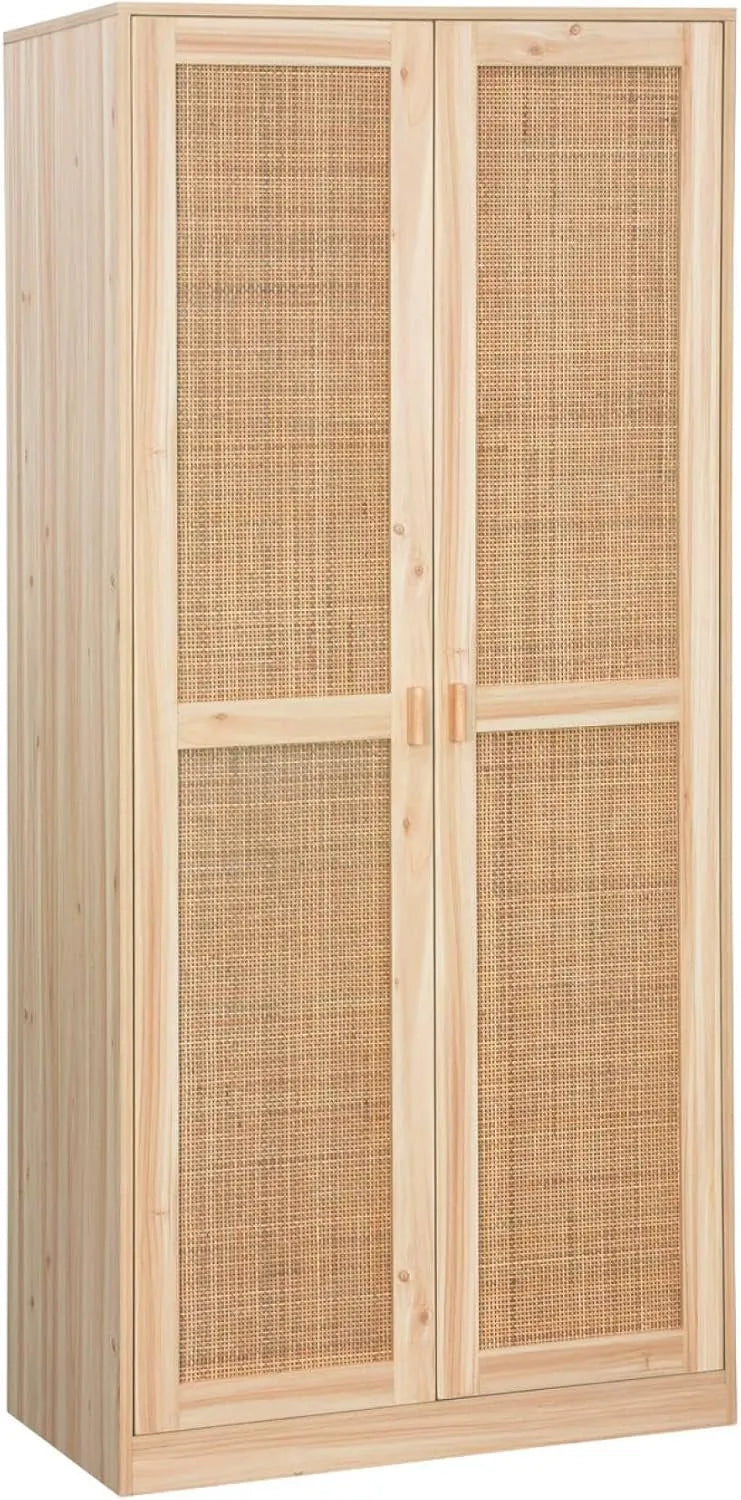 Armoire de rangement: en bois, avec rangement, 2 Portes