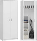 Aspirateur – 74 × 35 × 180cm, blanc