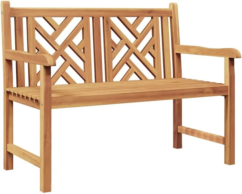 Banc: en bois, 114 × 60 × 90 cm, marron