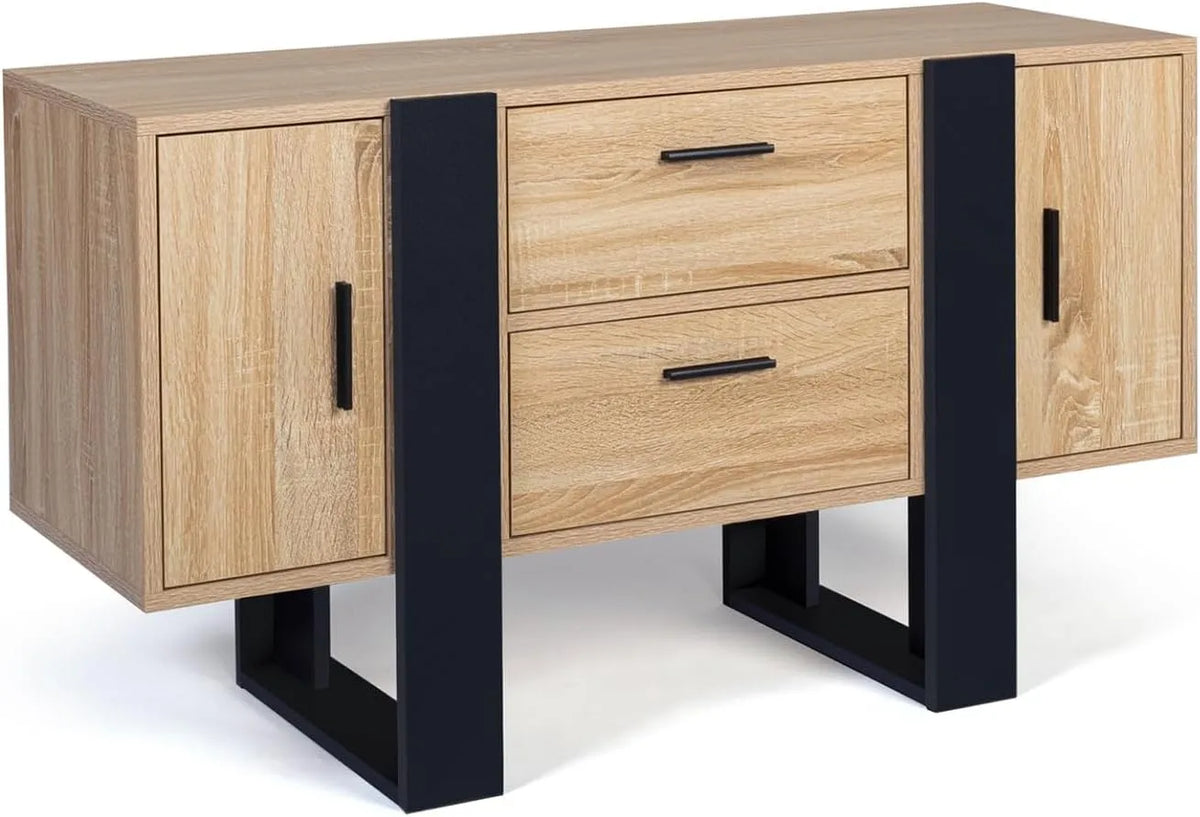 IDMarket: en bois, 105 cm, noir