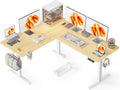 Bureau et table informatique: réglable, 160 × 140 cm, hauteur réglable