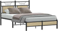 Cadre de lit et structure de lit sans Matelas chêne Sonoma 120x200 cm — 120 × 200 cm