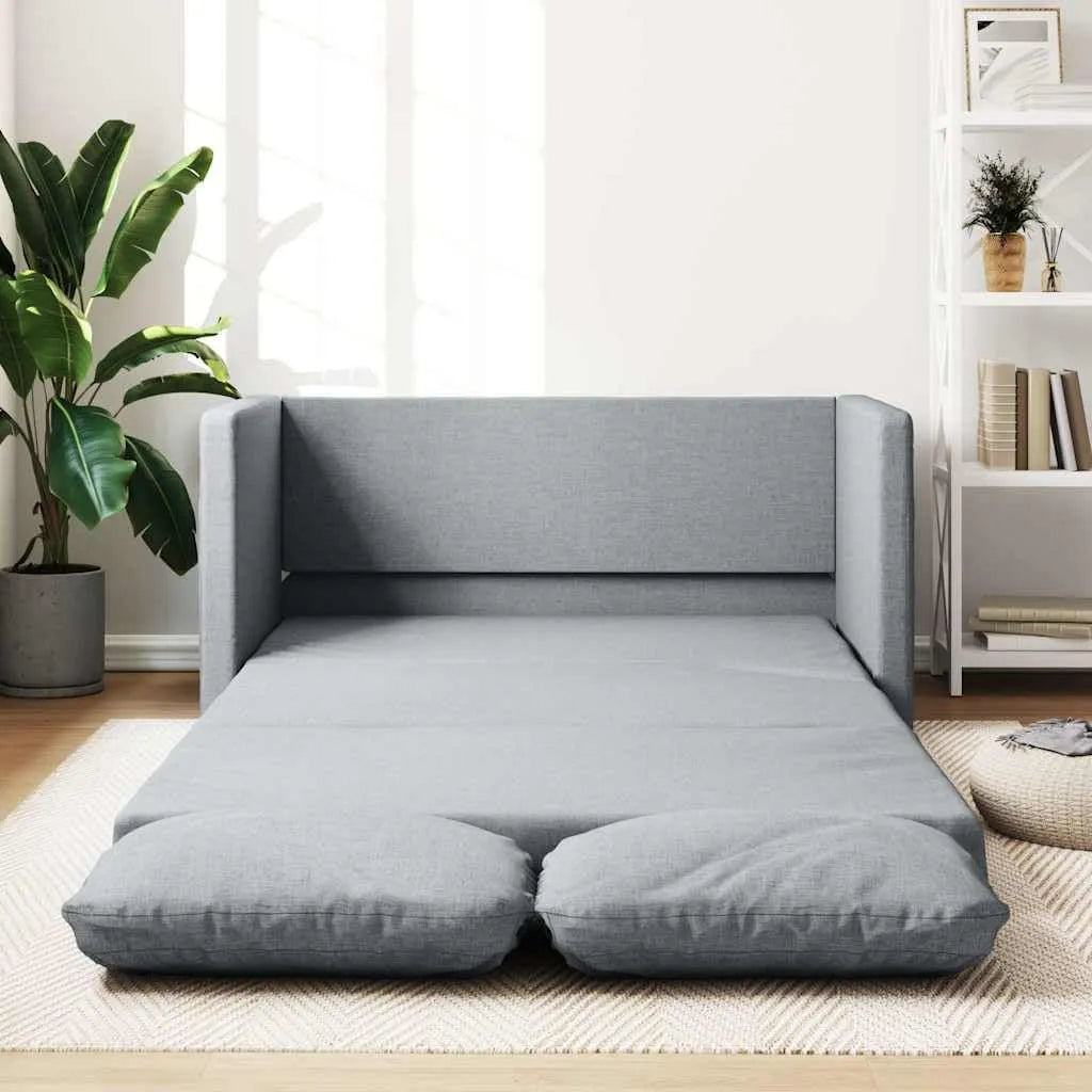 Canapé convertible et canapé-lit – revêtement en tissu, 112 × 174 × 55 cm, 16.85 KG, gris
