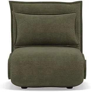 Bestmobilier — en velours côtelé, convertible, 1 Place