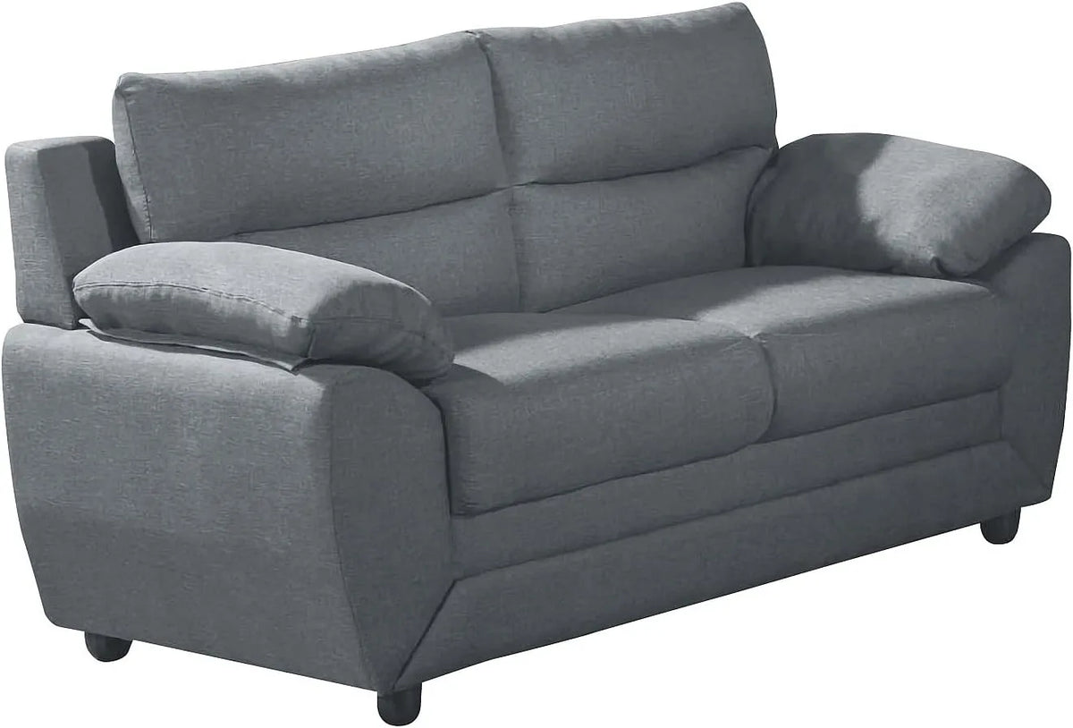 Canapé – revêtement en tissu, 2 Places, anthracite
