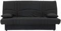 Générique Dream Banquette clic clac 3 Places: P 92, en coton, revêtement en tissu, 92 cm, noir