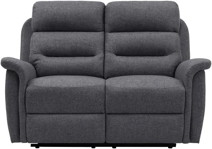 Canapé – revêtement en tissu, 2 Places, gris