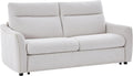 Canapé: SOVANIA, revêtement en tissu, convertible, 3 Places, beige