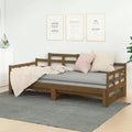 Canapé convertible et canapé-lit – en bois, convertible, 2 Places, 90 × 200, marron