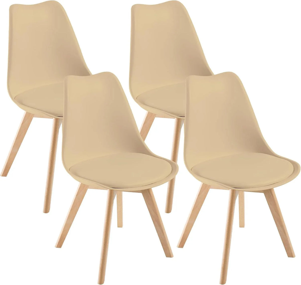 Bureau et table informatique — en bois, Lot de 4