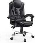 Bureau et table informatique — avec accoudoirs, réglable, fonctionnement silencieux, avec roulettes, noir, inclinable