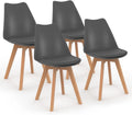 Chaise: SARA, Lot de 4, gris