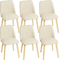 Bureau et table informatique — en polyester, en bois, avec dossier, Lot de 6