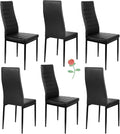 Chaise — SGS, Lot de 6, noir