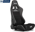 Next Level Racing ERS5 Cockpit de simulation automobile: inclinable, revêtement en cuir