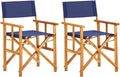 Chaises de jardin: en bois, bleu, en bois massif