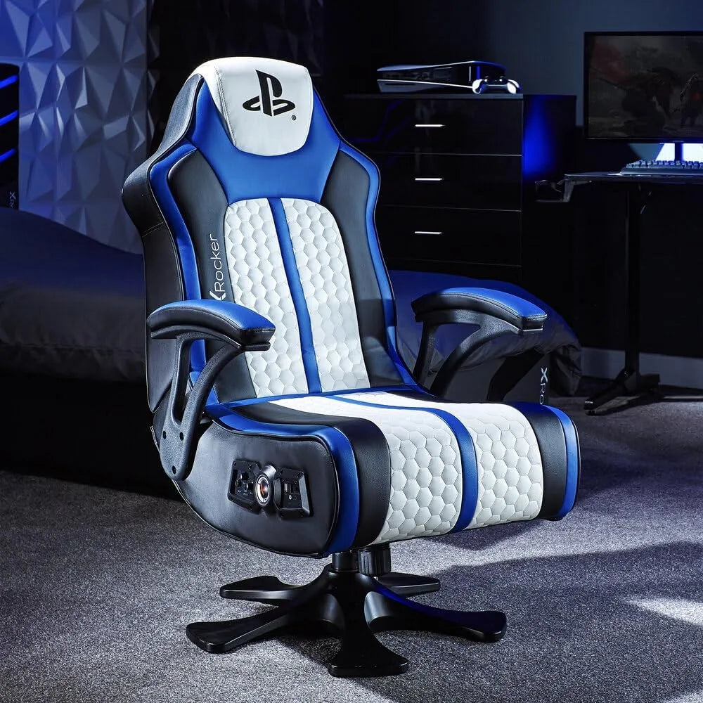 Chaise – pour enfant, en cuir PU, pliable, connexion Bluetooth, en métal