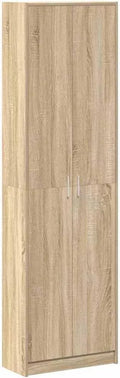 Armoire de rangement – en bois, 55 × 25 × 189 cm, 33.7 KG