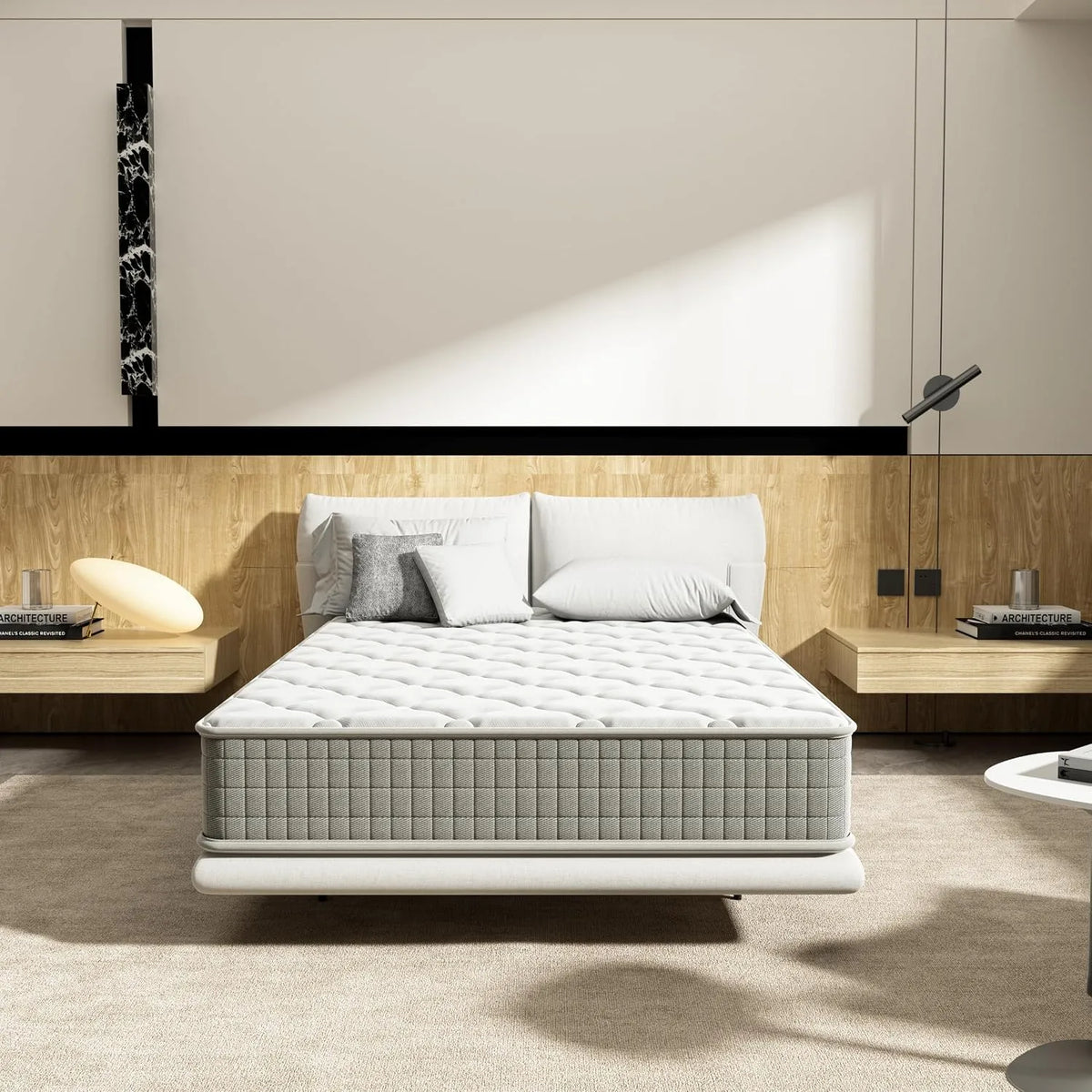 Matelas — rembourrage en mousse, 140 × 190, 25cm