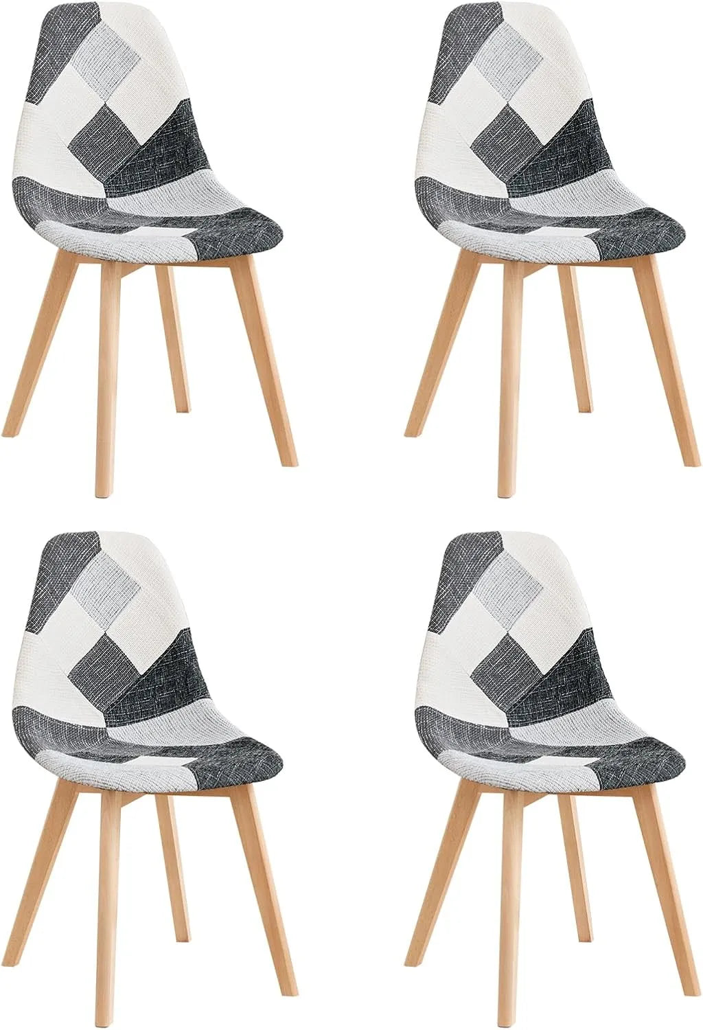 Chaise — Lot de 4, gris