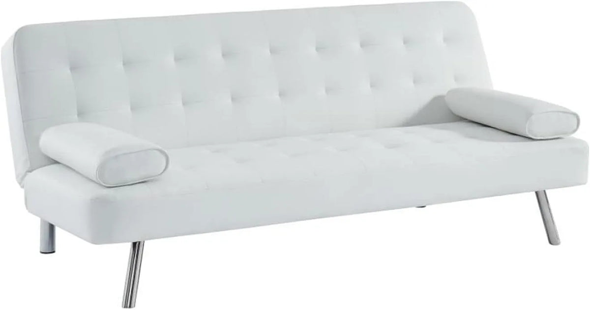 Canapé — convertible, 2 Places, blanc