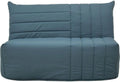 Matelas: P101, BECCI, revêtement en tissu, 2 Places, bleu