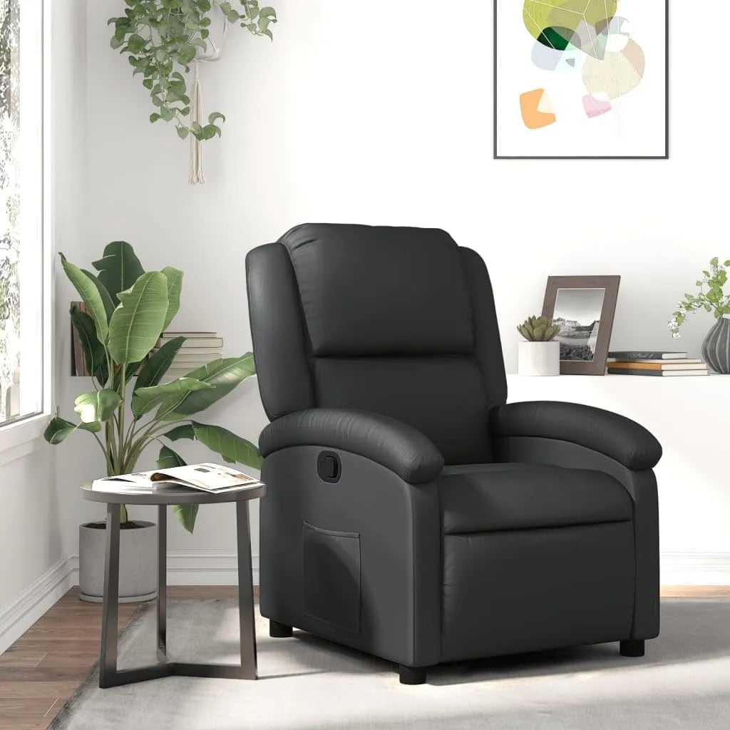Bureau et table informatique – en cuir, réglable, 110 kg, noir
