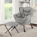 COSTWAY Fauteuil relax et fauteuil inclinable – en métal, 150 KG, gris